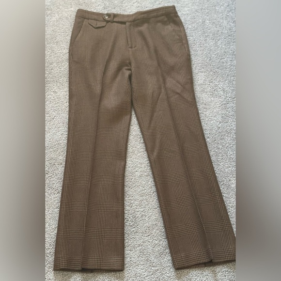 NWOT Polo Ralph Lauren Brown Straight-Leg Pants - Picture 5 of 8